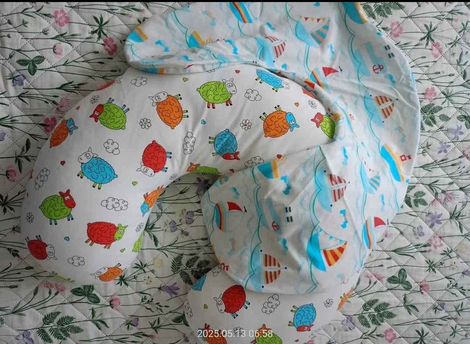 Poduszka do karmienia plus poszewki