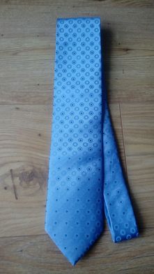 Krawat Venzo niebieski