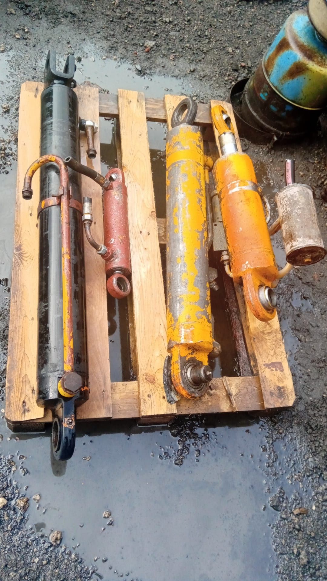 Siłownik hydrauliczny łuparka prasa