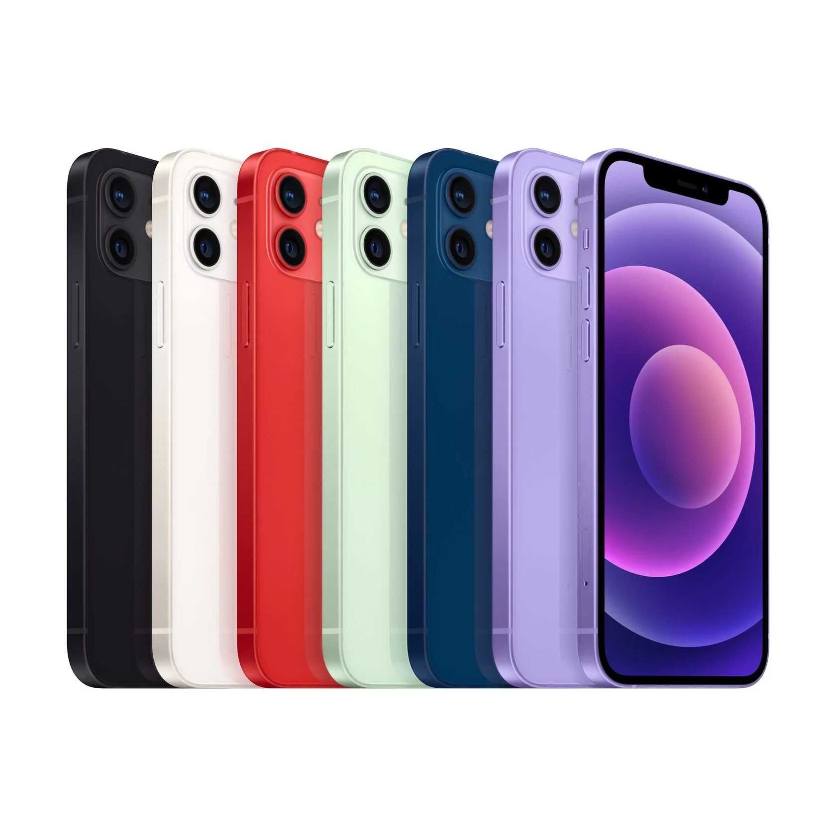 Акція Iphone 12 64 /128 / 256  gb Супер Ціна.Гарантія red green purple