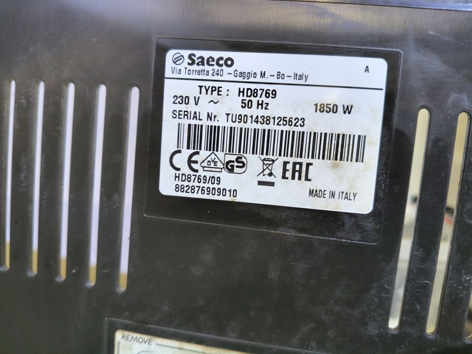 Saeco Moltio HD8769