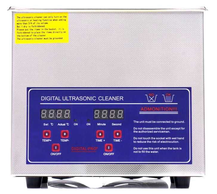 KRAFT&DELE Myjka Ultradźwiękowa Soniczna Sterylizator 3,2l 130w KD448