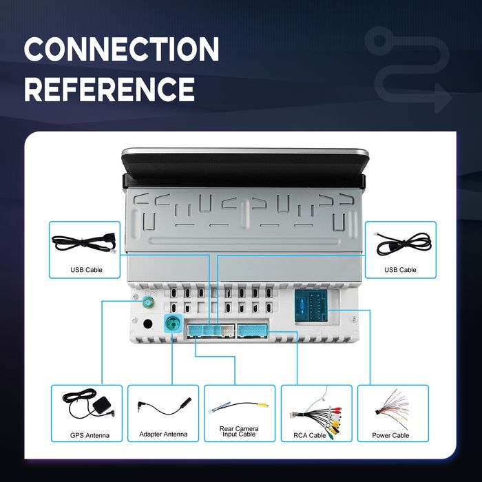 2G + 64G автомагнітола Carplay Android 15 1din