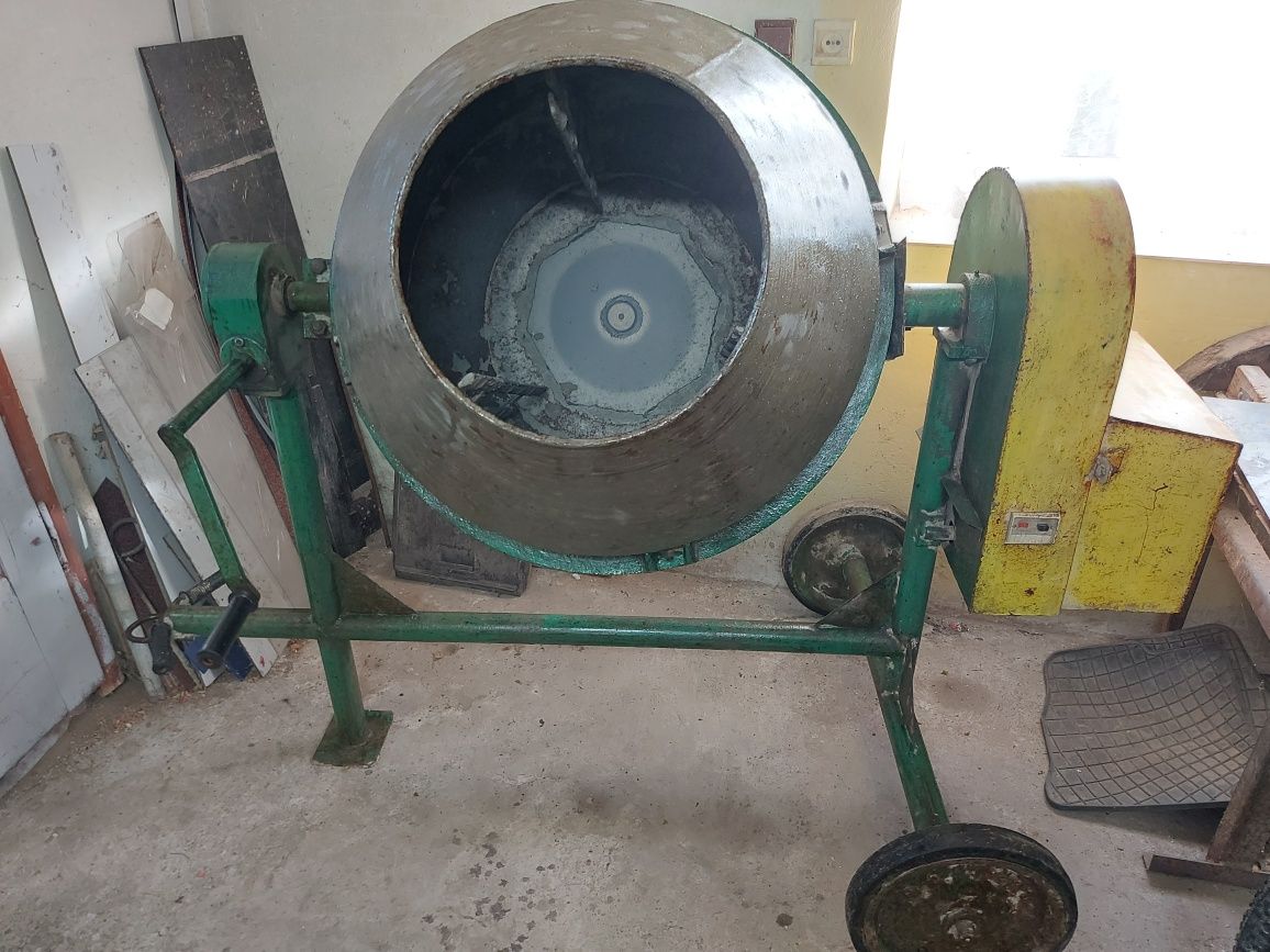 Betoniarka 150l, mieszalnik bębnowy mb-150 oryginał 3 x 380V 1,1kW
