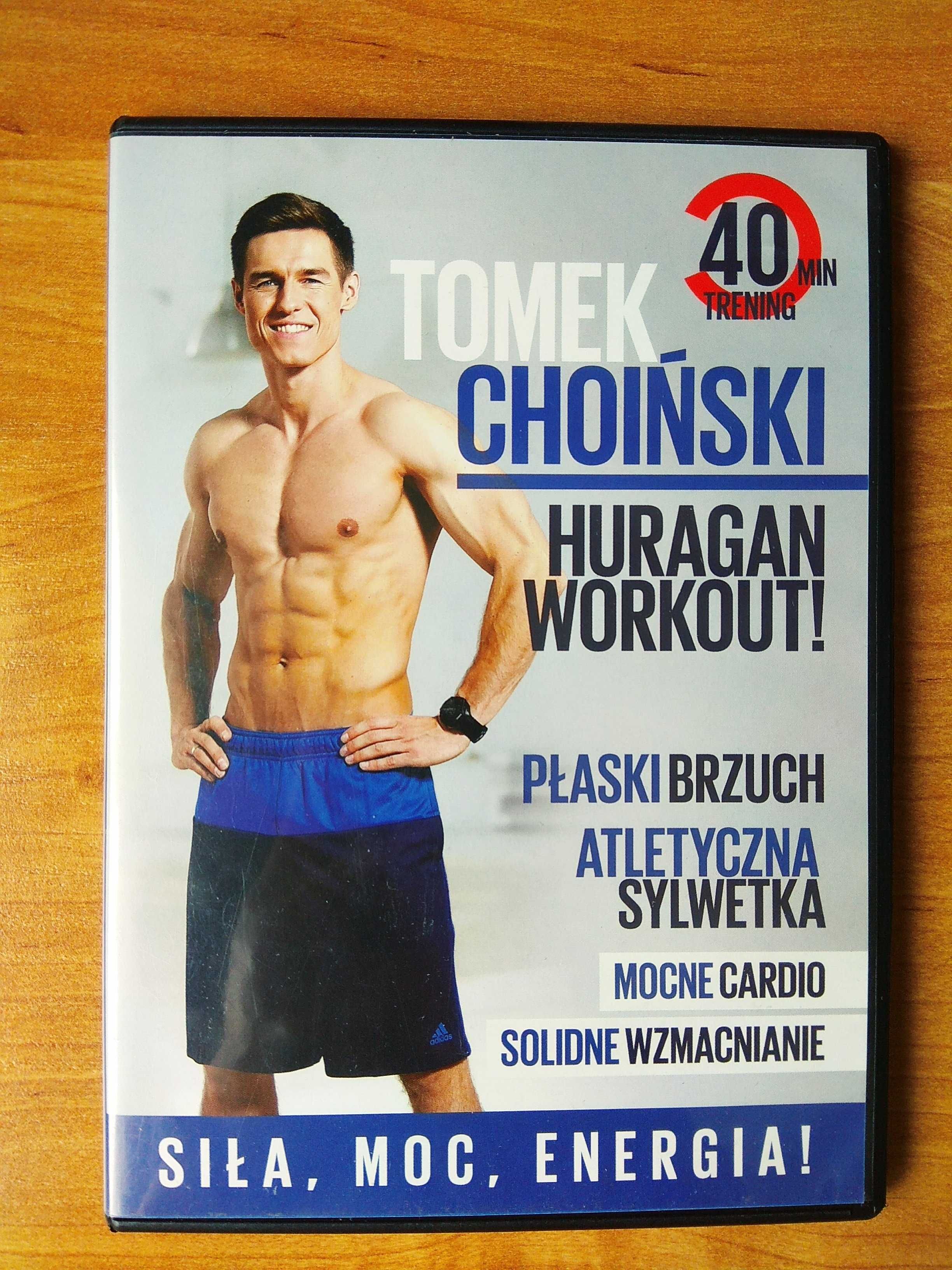 Tomek Choiński - Huragan Workout (DVD). Sprzedam.