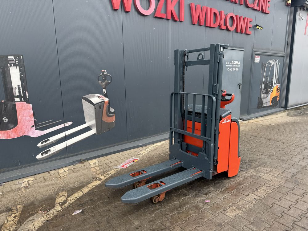 Paleciak elektryczny Linde L 14 wózek 1400 kg 240 cm