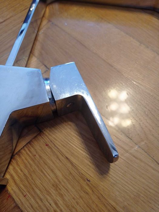 Bateria zlewozmywakowa  chrom solidna ciężka