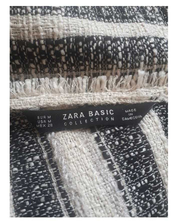 Zara // Vestido curto em tweed // Tamanho M
