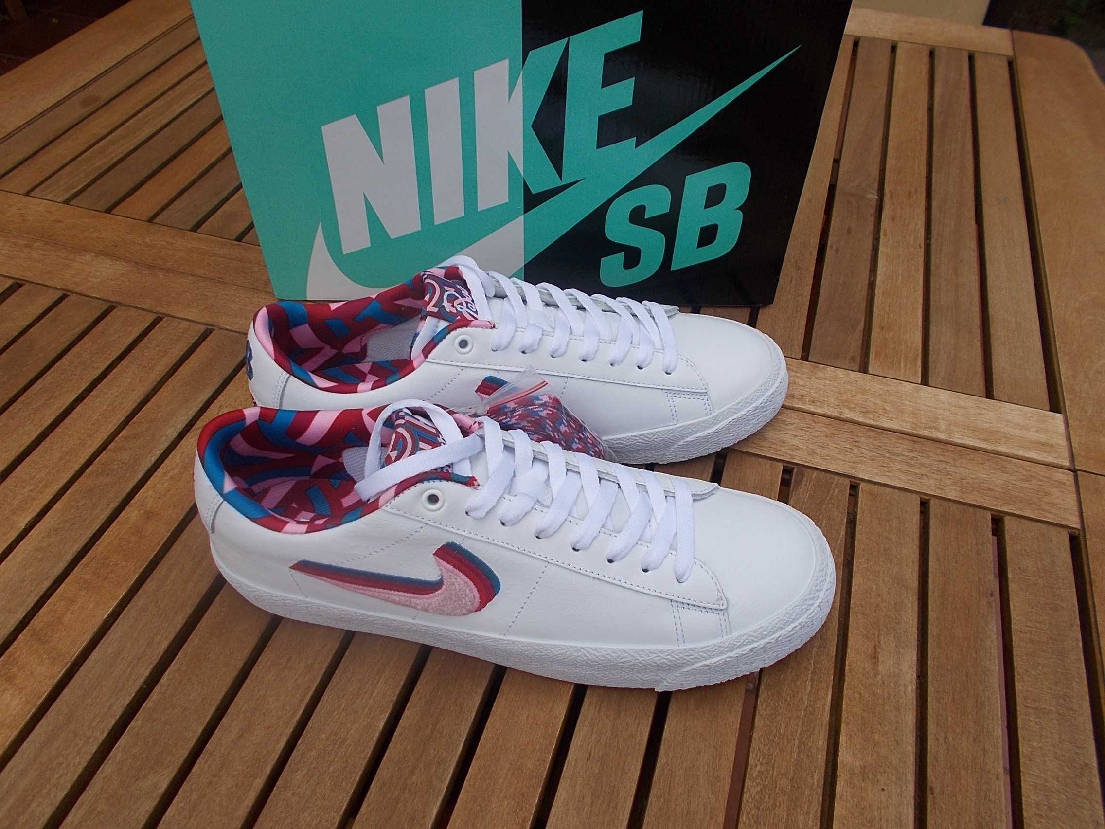 LIMITOWANE Nike SB BLAZER LOW x PARRA w roz eur 42,5, 43, 44