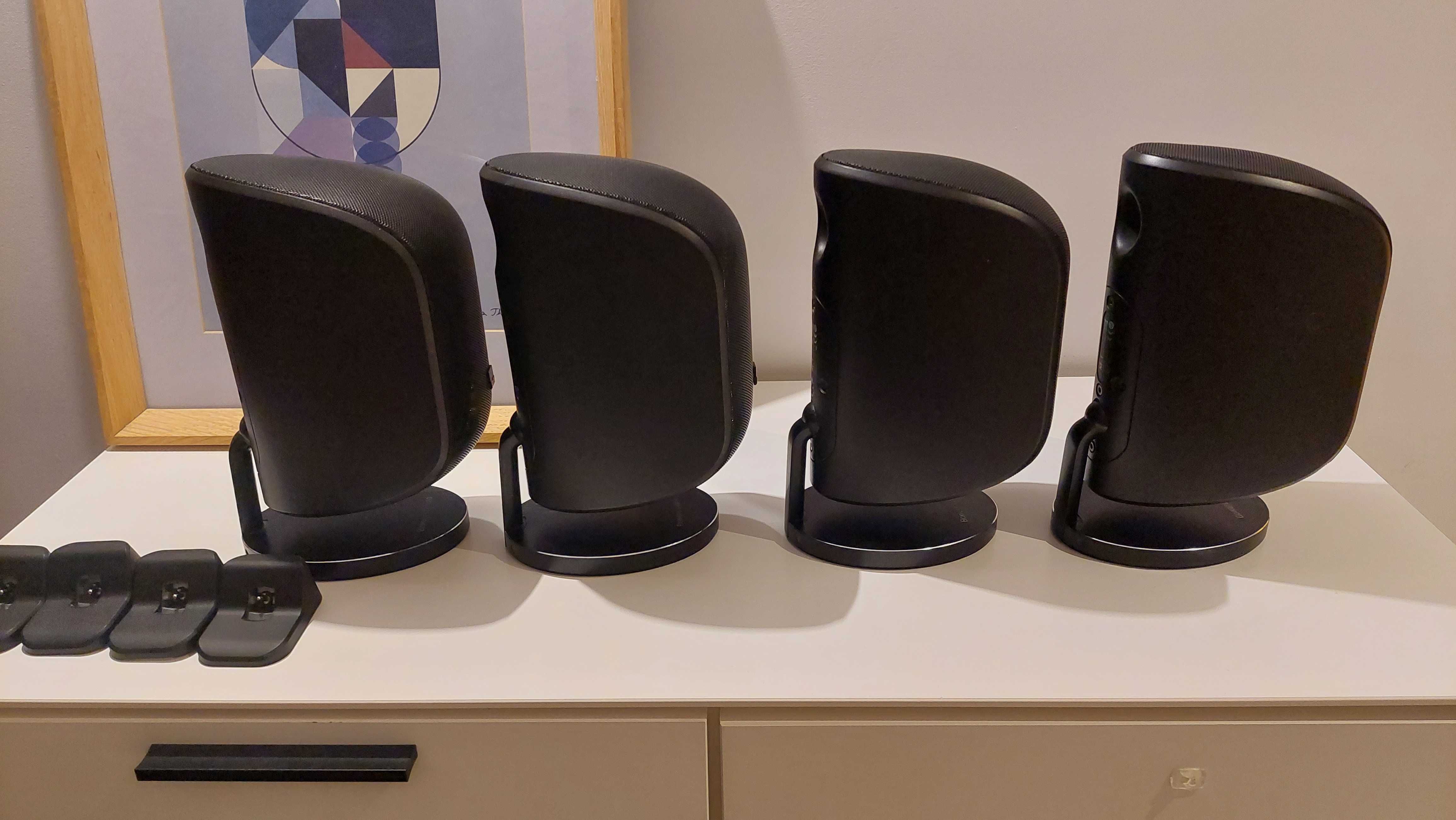 Bowers wilkins M1 czarne denon wieża Denon AVR x2200 W