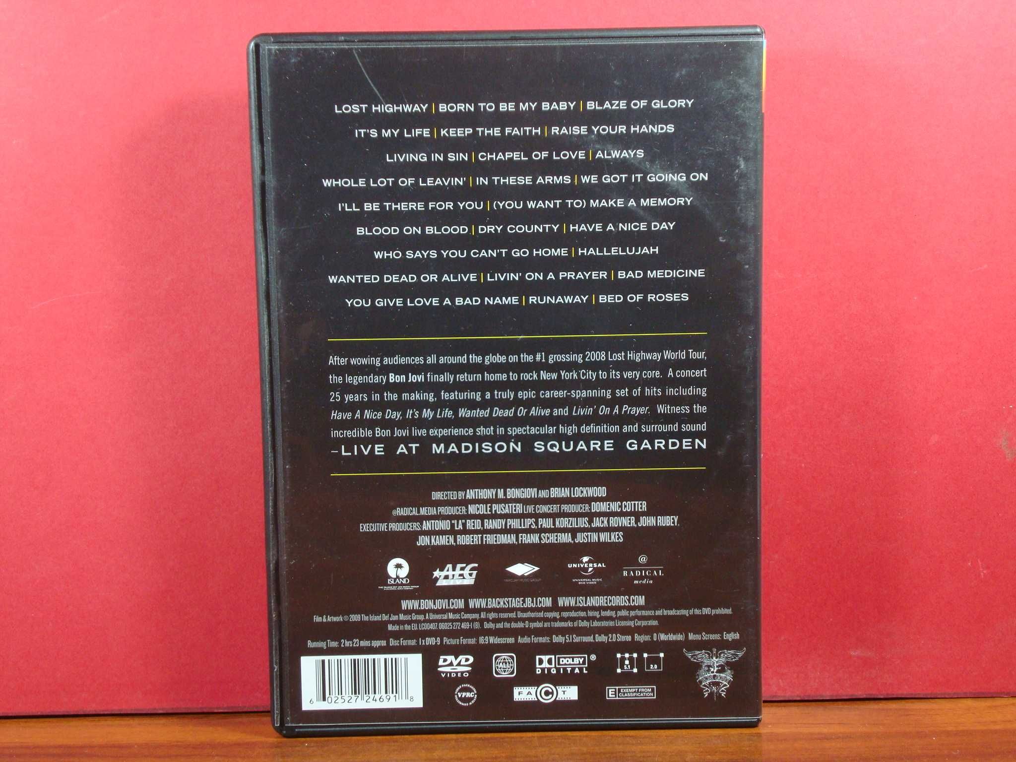 Bon Jovi - Live At Madison Square Garden / Mint / DVD / PAL