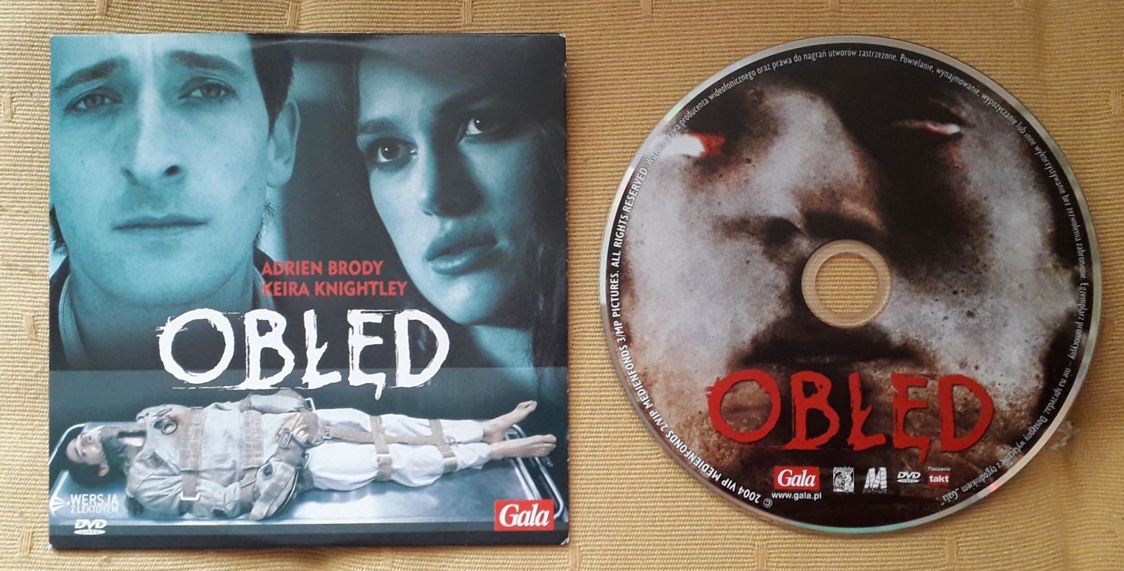 OBŁĘD film na DVD. A. Brody, K.Knightly