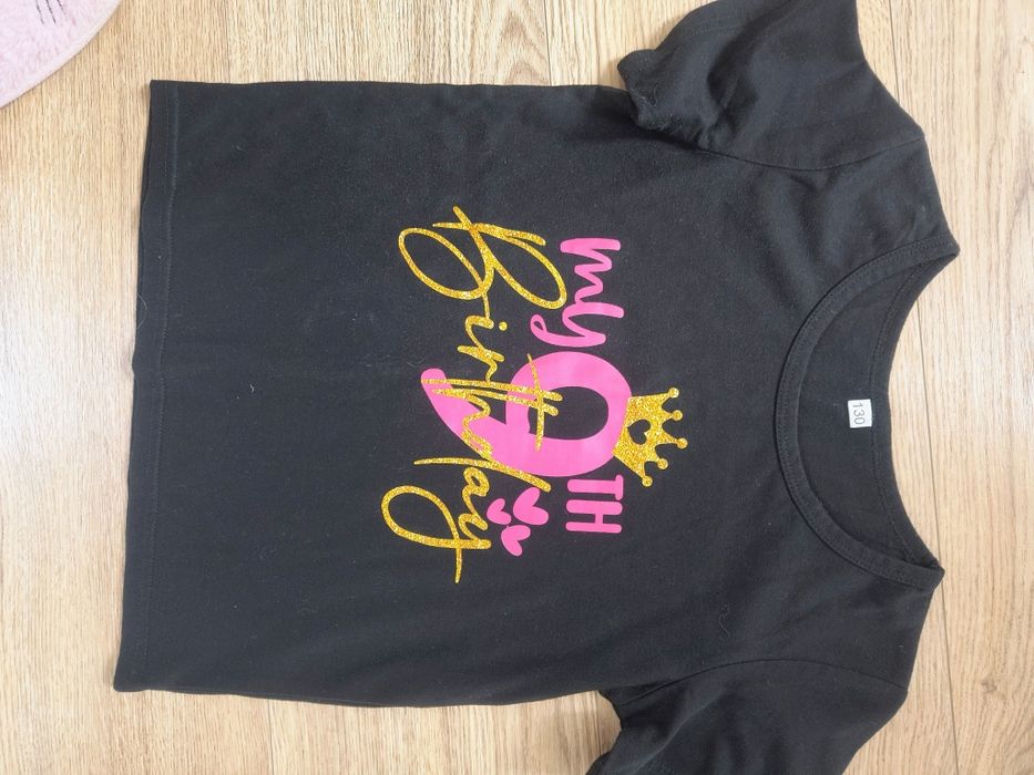 Koszulka na 9 urodziny dla dziewczynki