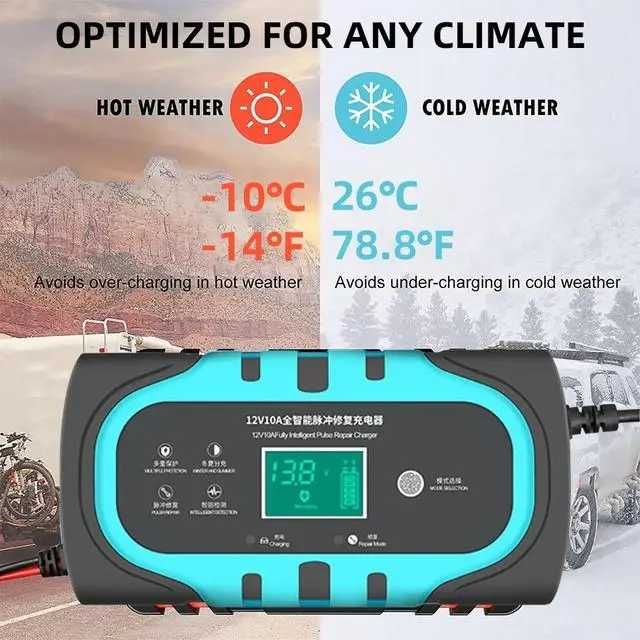 Зарядное устройство для аккумулятора авто / Зарядний пристрій 12в