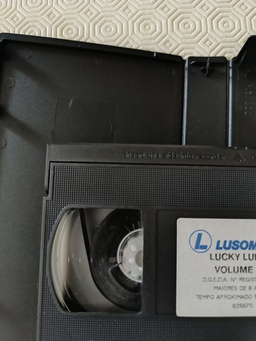 Cassete VHS Lucky-Luke