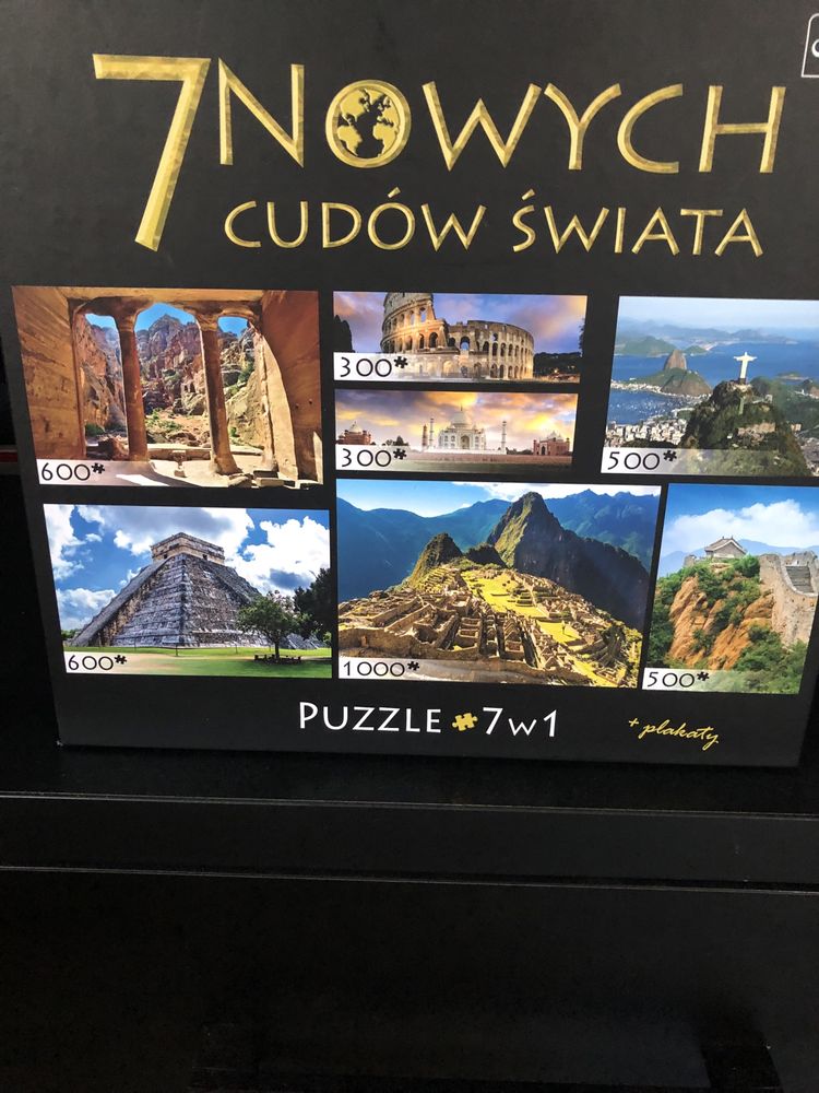 Puzzle Trelf 7 Nowych Cudów Świata