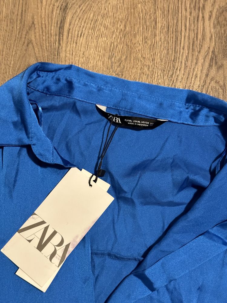 Сорочка Zara блакитна