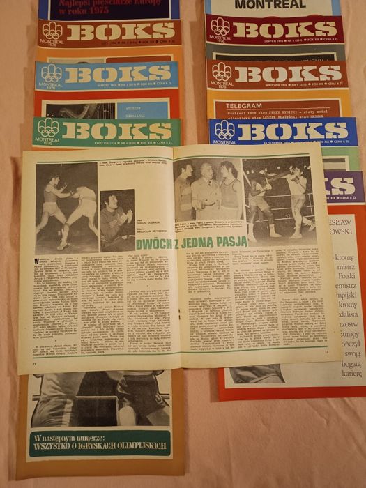 Magazyn Boks kompletny 1976