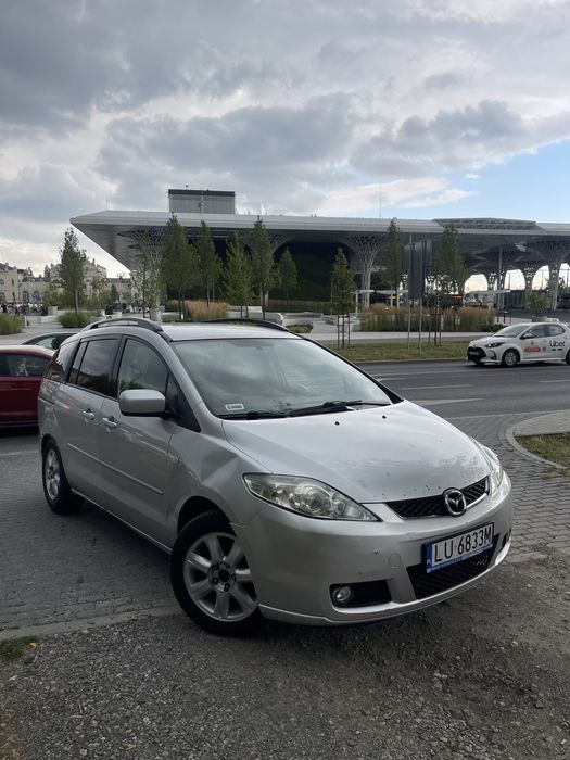 Mazda 5 2.0D **Hak**Zamiana**Klima**Gwarancja** 7-osobowy**