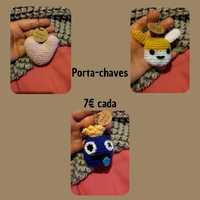 Porta chaves amigurumi