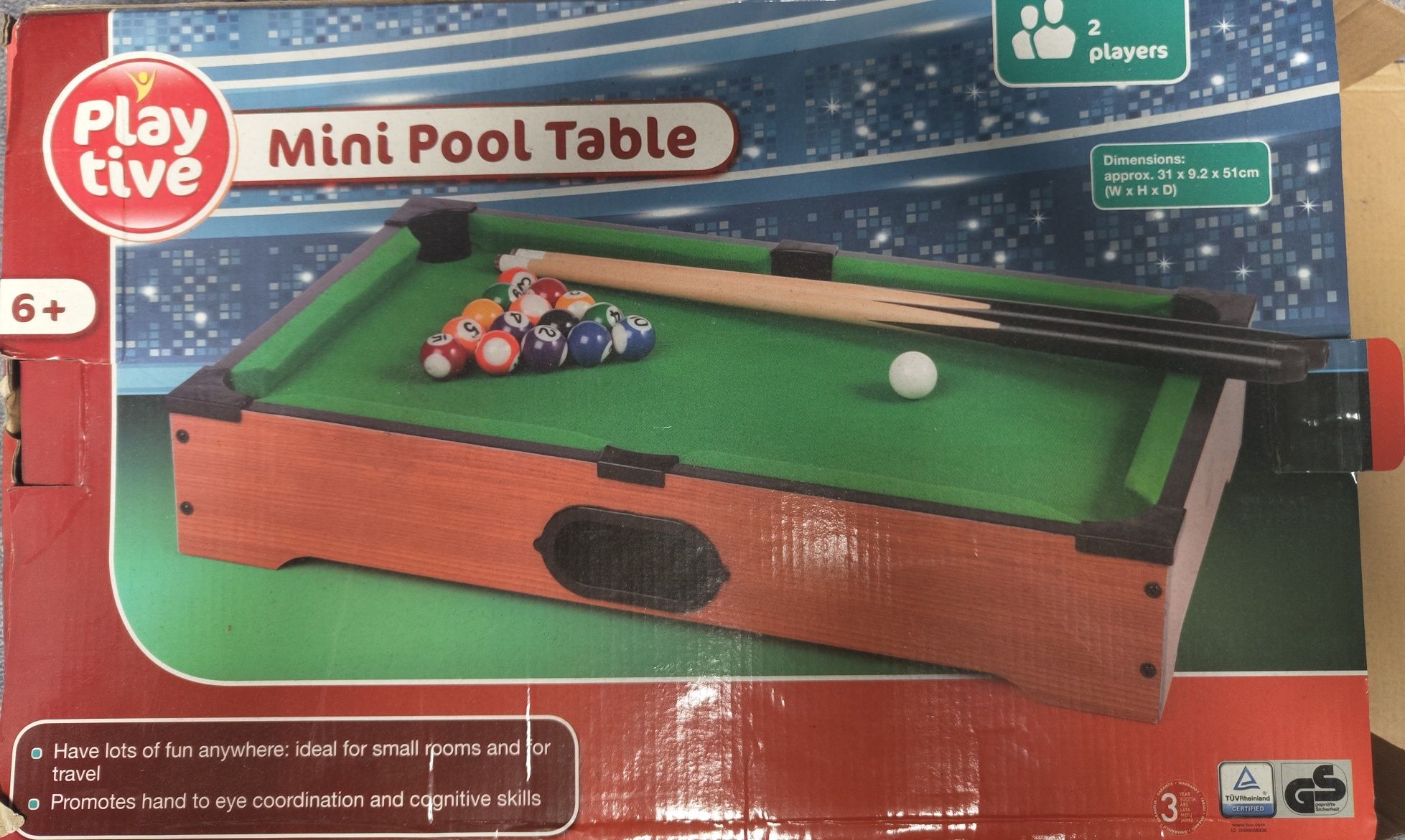 Mini bilard Playtive Mini