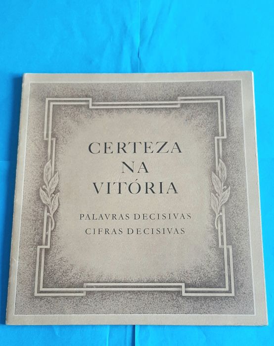 "Certeza na Vitória" Pacto Tripartido Propaganda da Alemanha Nazi 1942