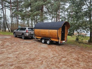 Wynajmę saunę mobilną , balię mobilną- Jacuzzi Warmia Mazury