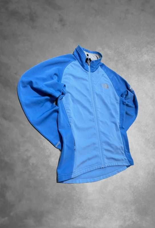 bluza the north face ciepła L niebieska