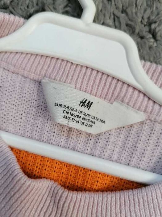 Dwa swtereki dziewczęce, H&M, Coccodrillo, 164 cm / 14 lat