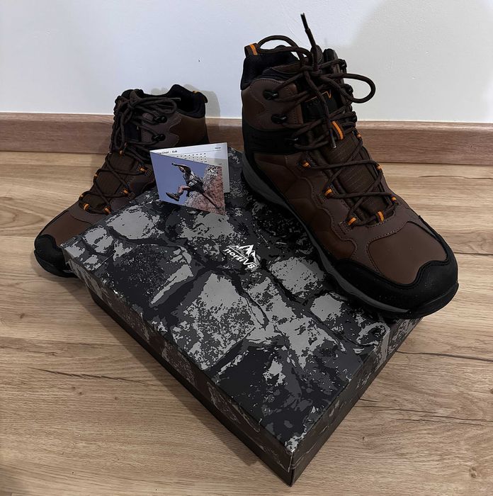 NORTIV 8 Botas de Caminhada e Trekking Impermeáveis para Homem