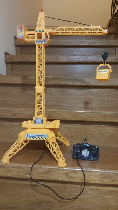 Підйомний кран на пульті, іграшка для хлопчика, дитячий кран