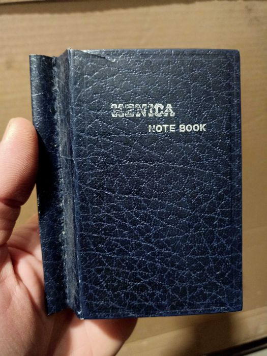 Notatnik henica  vintage latarka radio