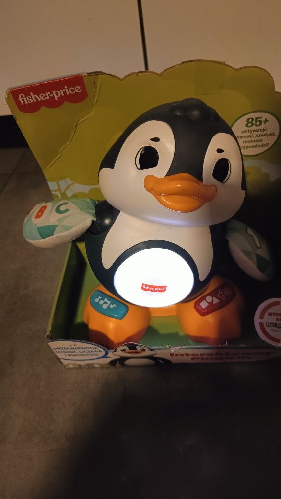 Interaktywna zabawka Fisher-Price BlinkiLinkis Pinguin