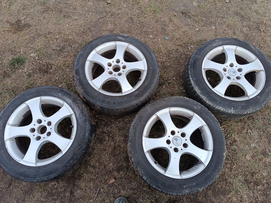 Felgi VW, skoda, seat, audi 16' 5x112 et43 z oponami zimowymi