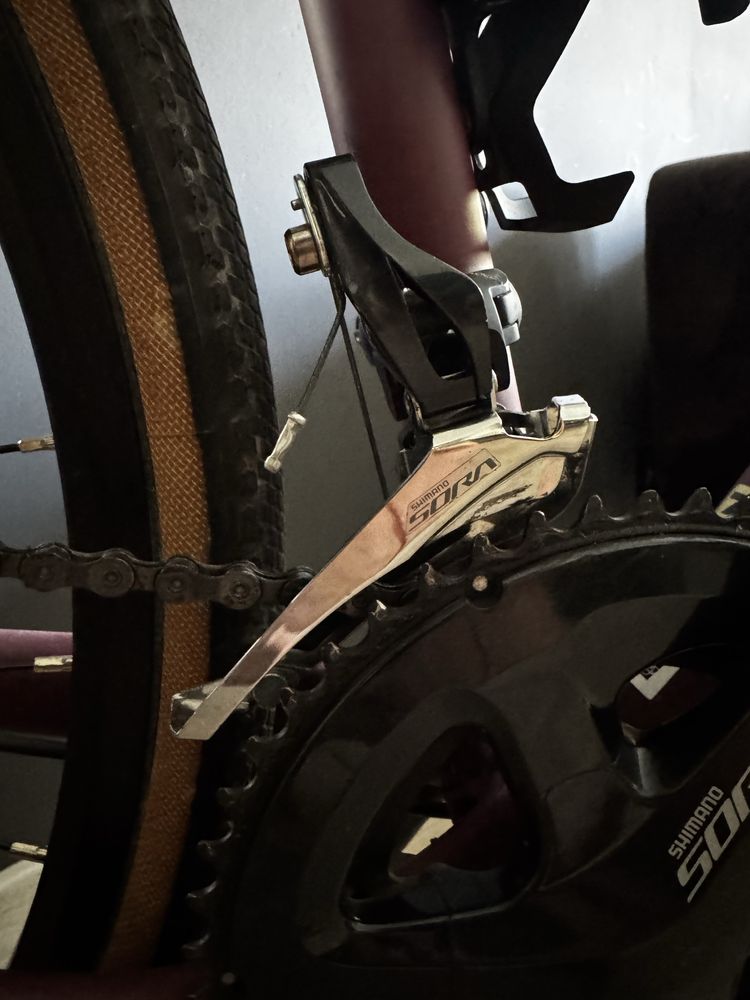 Przerzutka przednia shimano sora 2 rzędowa