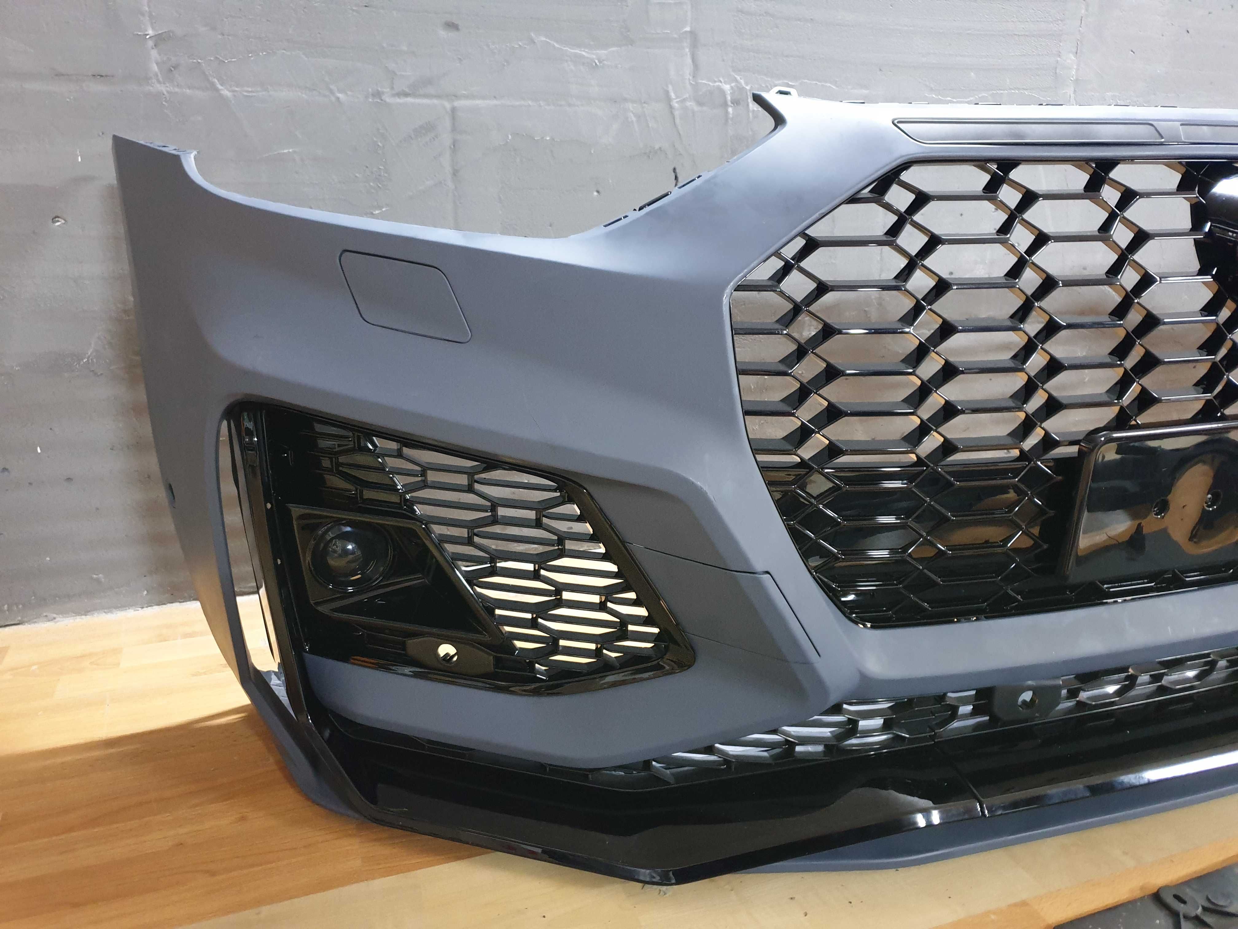 Передний бампер в стиле RS Audi	Q5 80A 2020-2023г.
