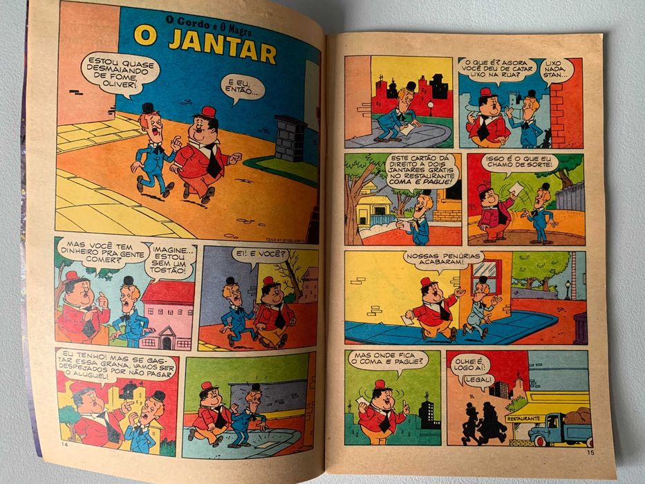 [BD] O Gordo e o Magro - Edição Especial de Diversões Juvenis, Nº 38