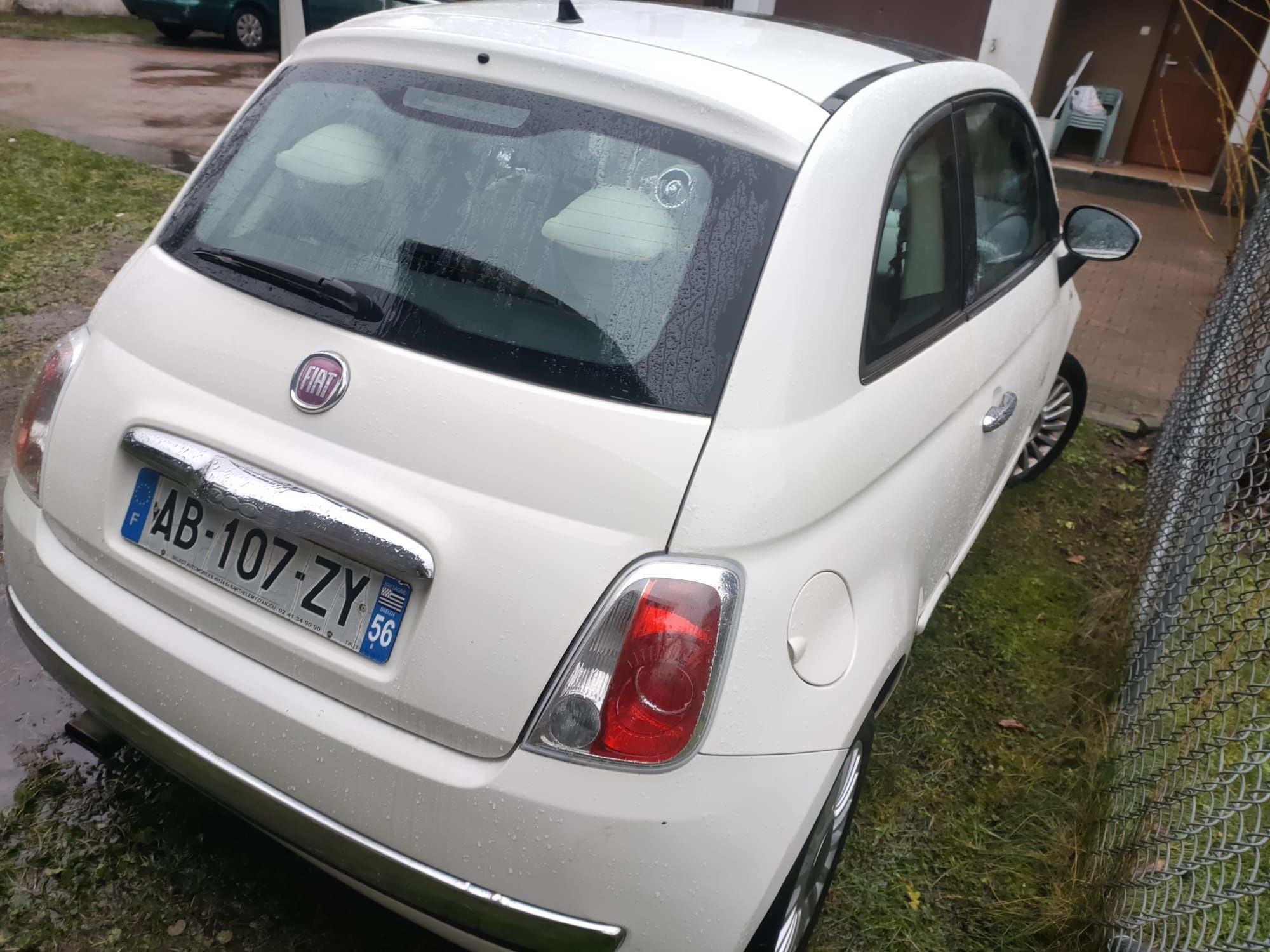 FIAT 500 1.2 benzyna czterocylindrowy Lounge Panorama Klima