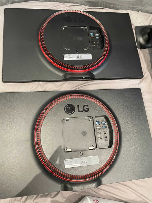 2x LG 27” UltraGear Nano IPS 1ms 144Hz 27GL850-b gaming monitors