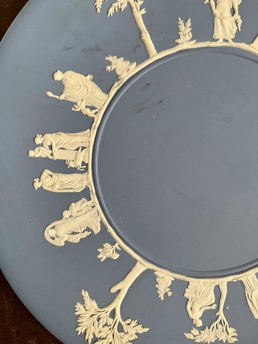 Talerz Wedgwood porcelana biskwitowa bogowie greccy