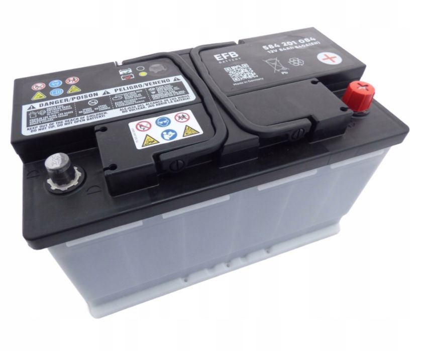 Akumulator MOLL OE 12V 84Ah 840A P+ EFB Start-Stop 584.201.084