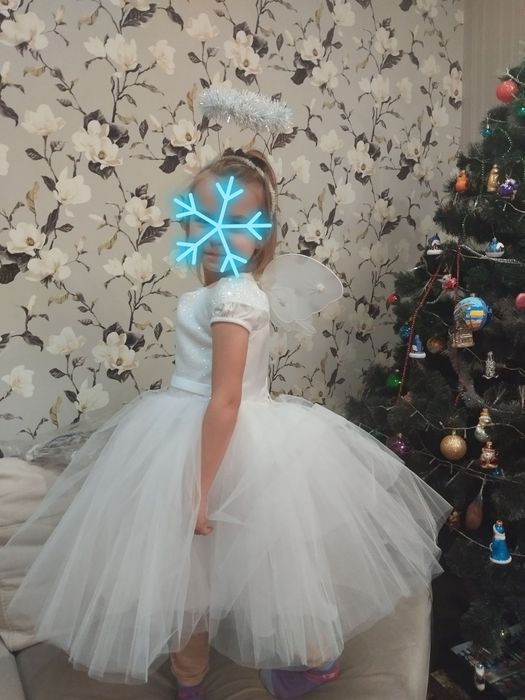 Сукня янгелятко, Ангел Сніжинка прокат