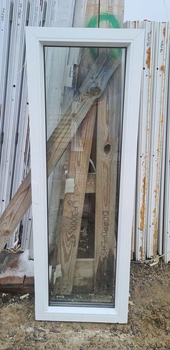 OKNA KacprzaK Witryna 44x131 FIX Używany PCV  Lider Okna OLX