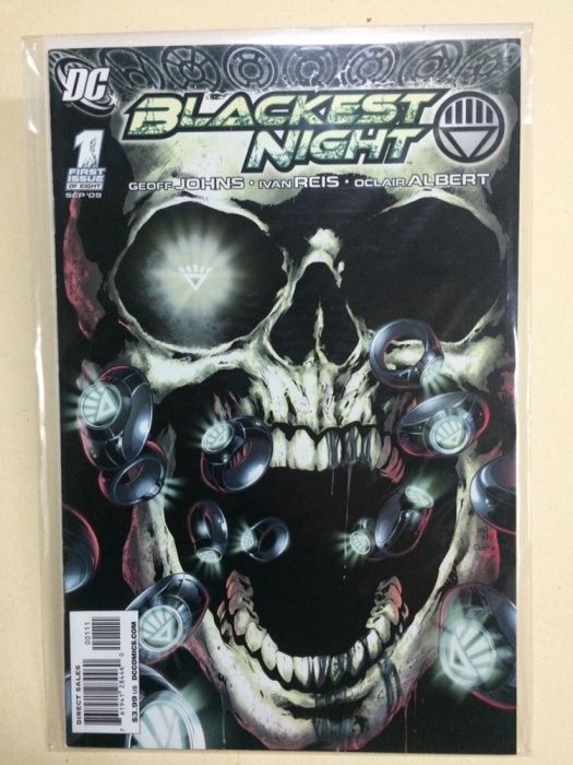 Comic Blackest Night #1 (first issue)