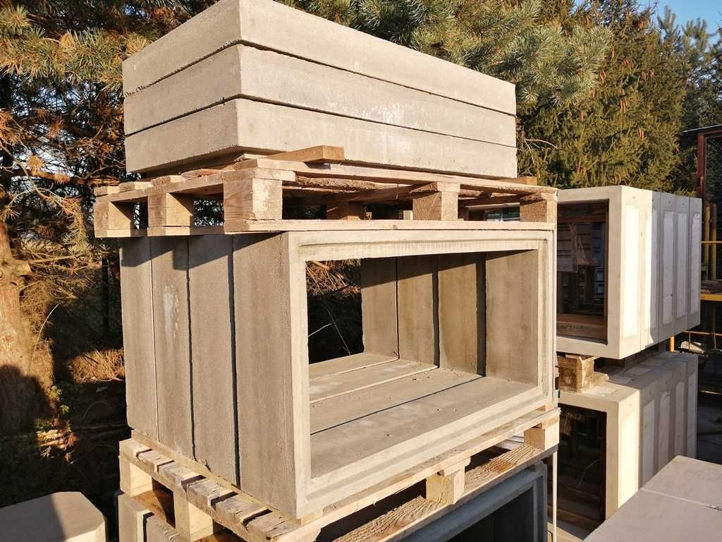 Betonowa rama, donica bez dna na warzywniak, kwietnik lub kompostownik