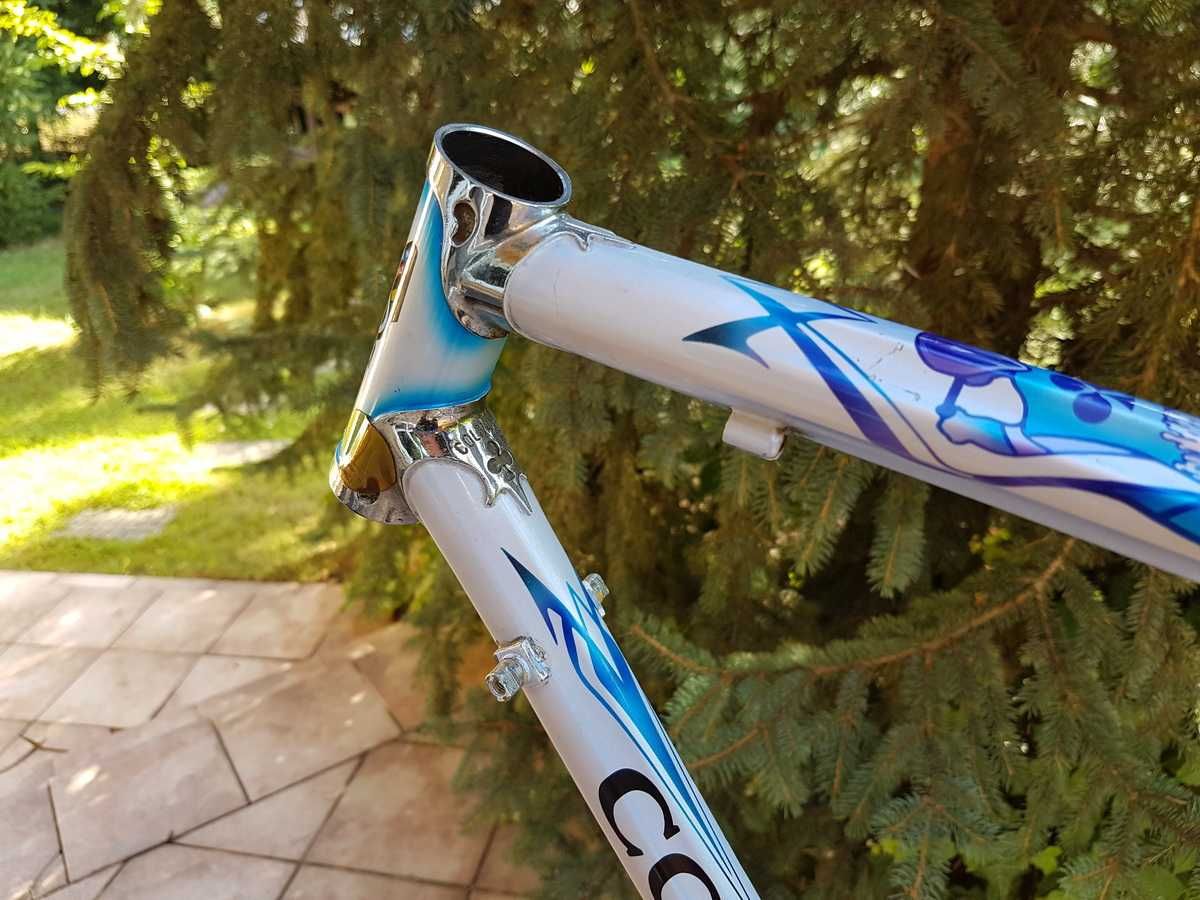 rama COLNAGO Master Extra Light Art Decor stal Columbus, grawery, mufy