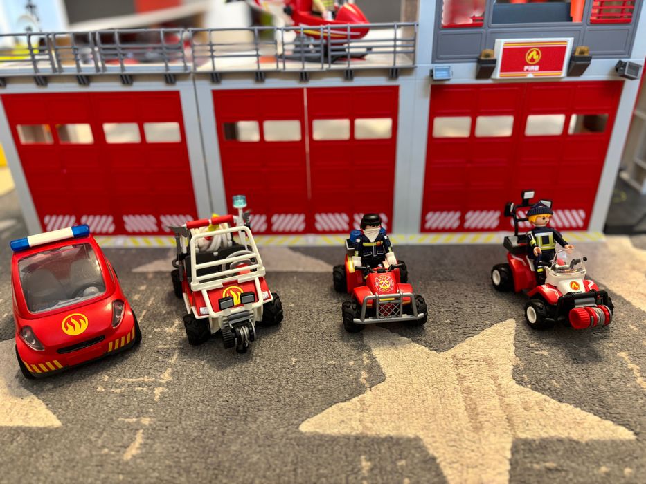 Remiza i pojazdy Playmobil