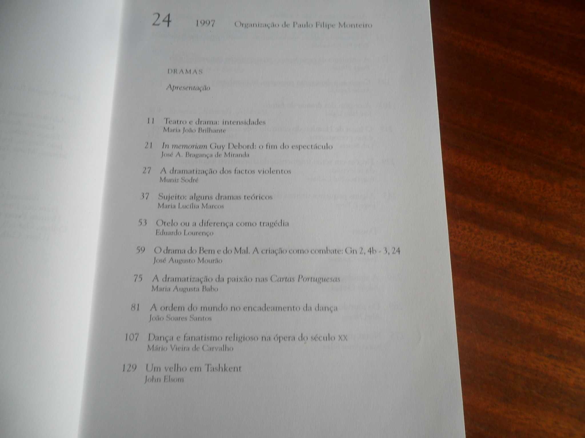 "DRAMAS" -Revista de Comunicação e Linguagens Nº 24 - Paulo F Monteiro