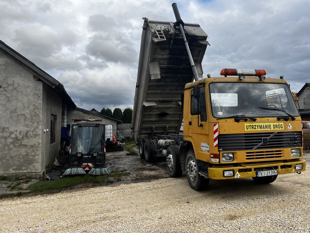 Volvo FL7 Wywrotka czteroośka czteroosiowa zamiana