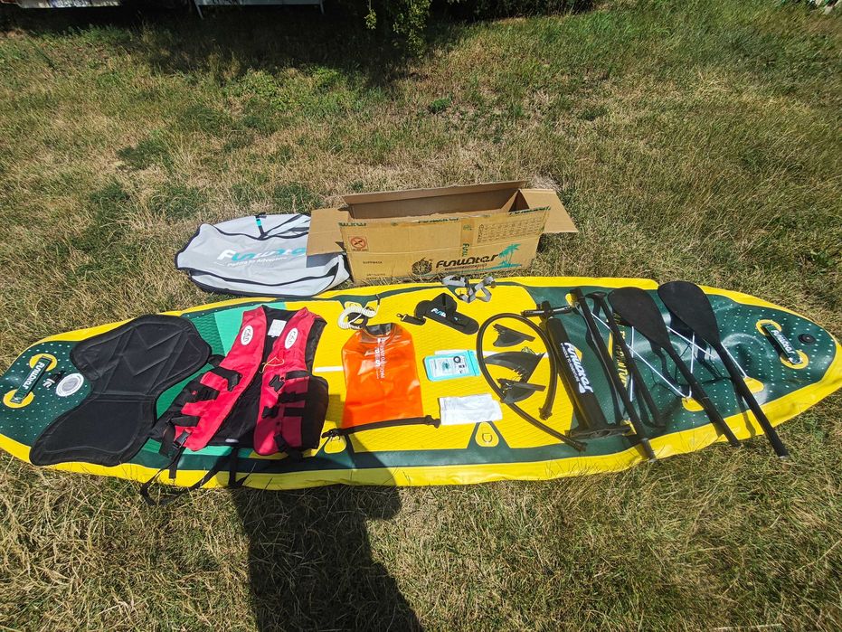 Deska SUP 350x90x15 cm! Full opcja , prezentacja filmik YouTube